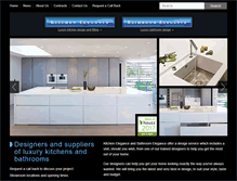 Tablet Screenshot of kitchenelegance.co.uk